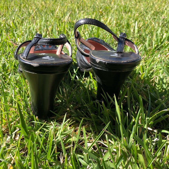 Miss Bison Pumps Platform Heels Size 7 - Picture 2 of 4